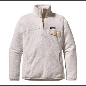 White Patagonia pullover
